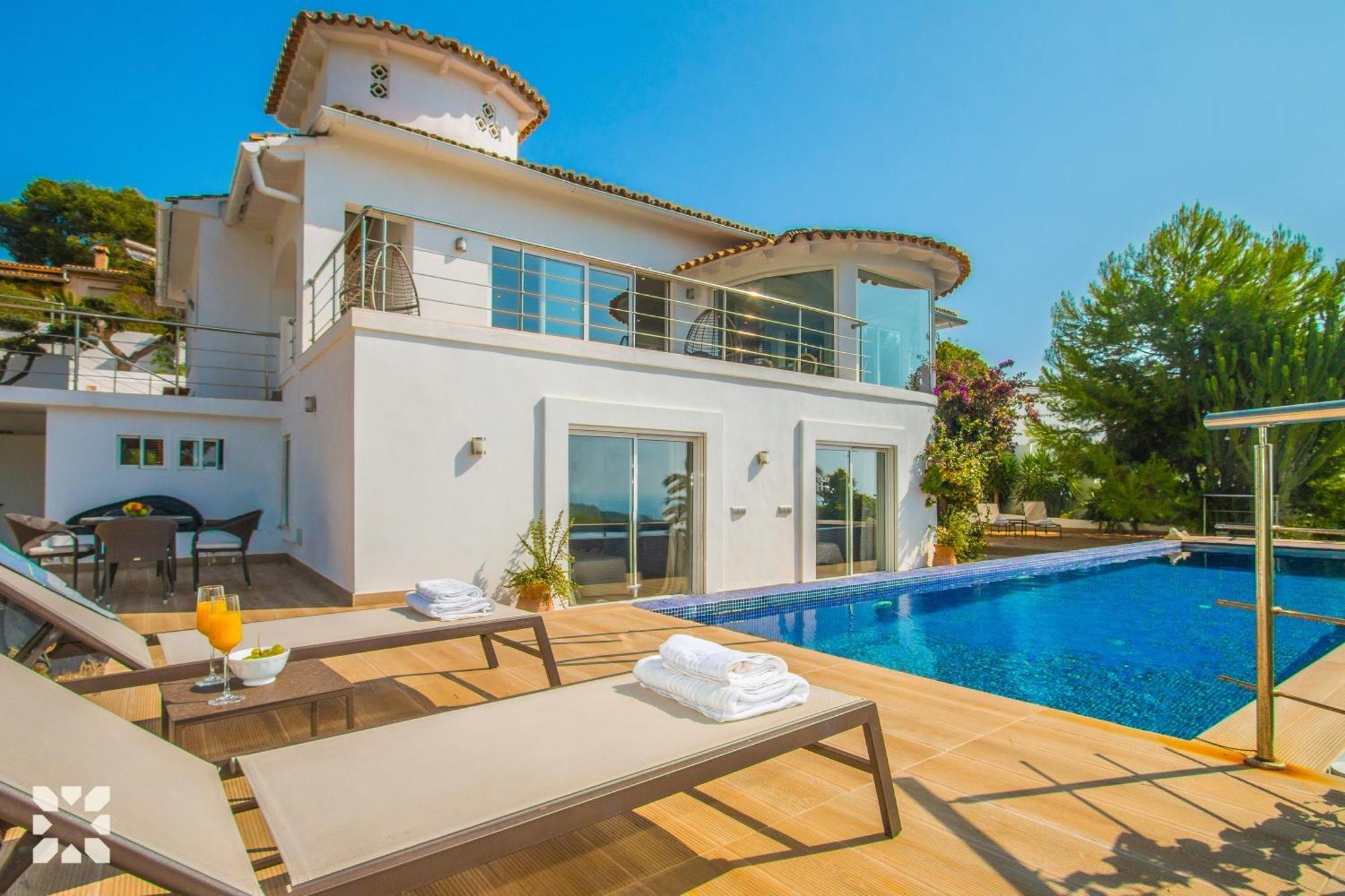 Villa La Casa Blanca By Abahana Villas Benissa Exteriér fotografie