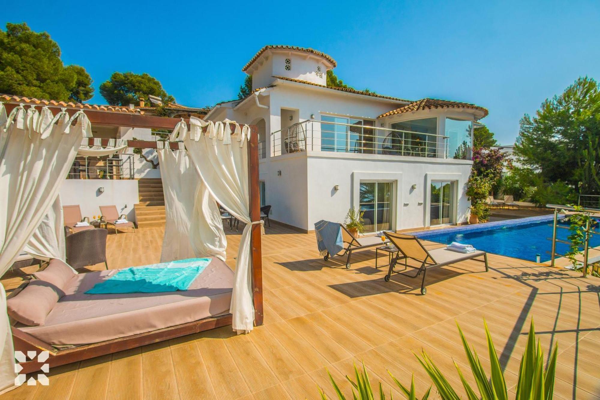 Villa La Casa Blanca By Abahana Villas Benissa Exteriér fotografie